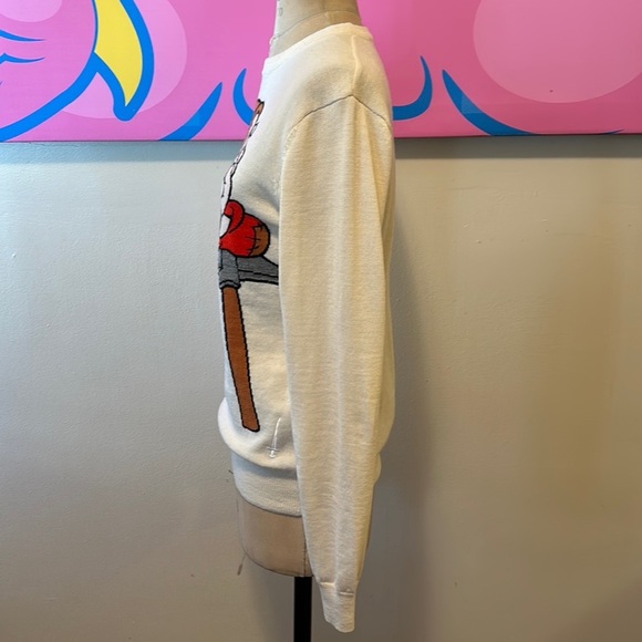 JC de Castelbajac Ivory Grumpy Wool Swester - Picture 7 of 10